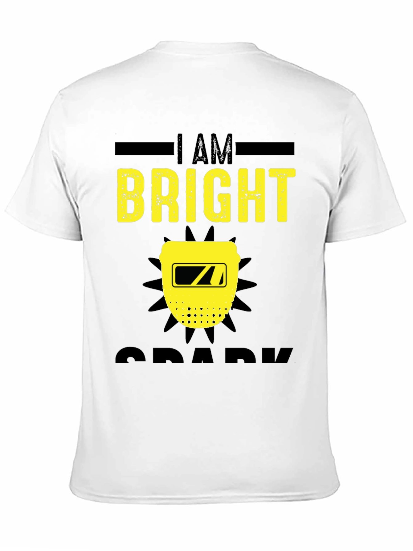 Bright Spark Welder T-Shirt - Black