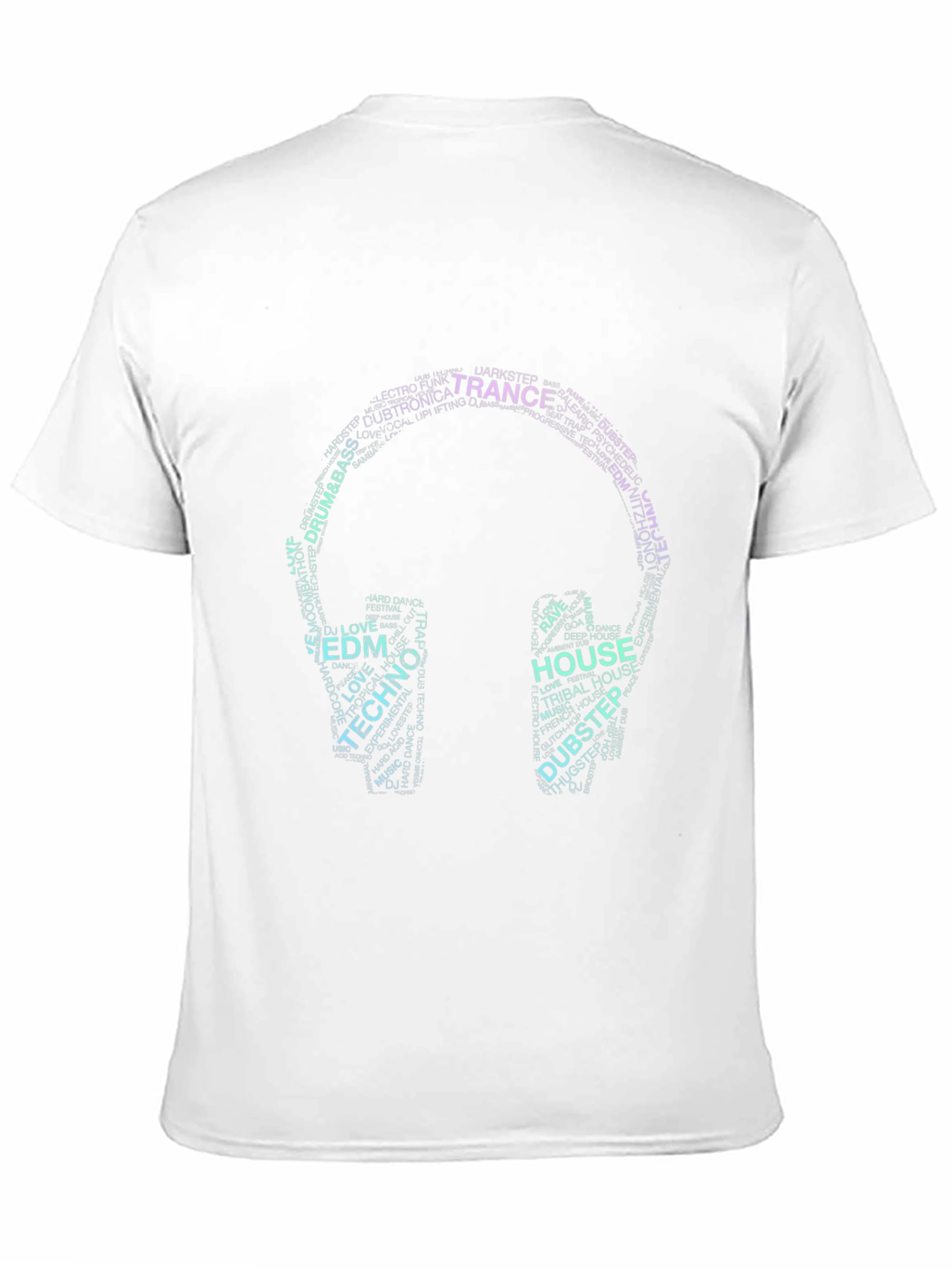 Trance Music Word Art T-Shirt