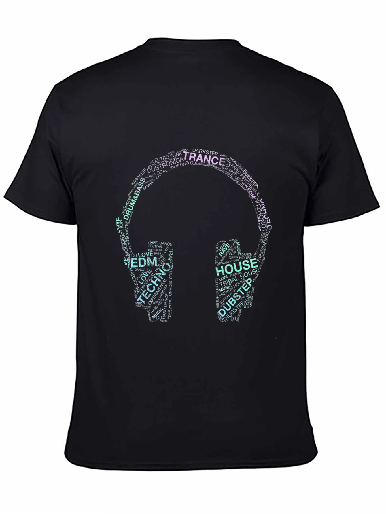 Trance Music Word Art T-Shirt