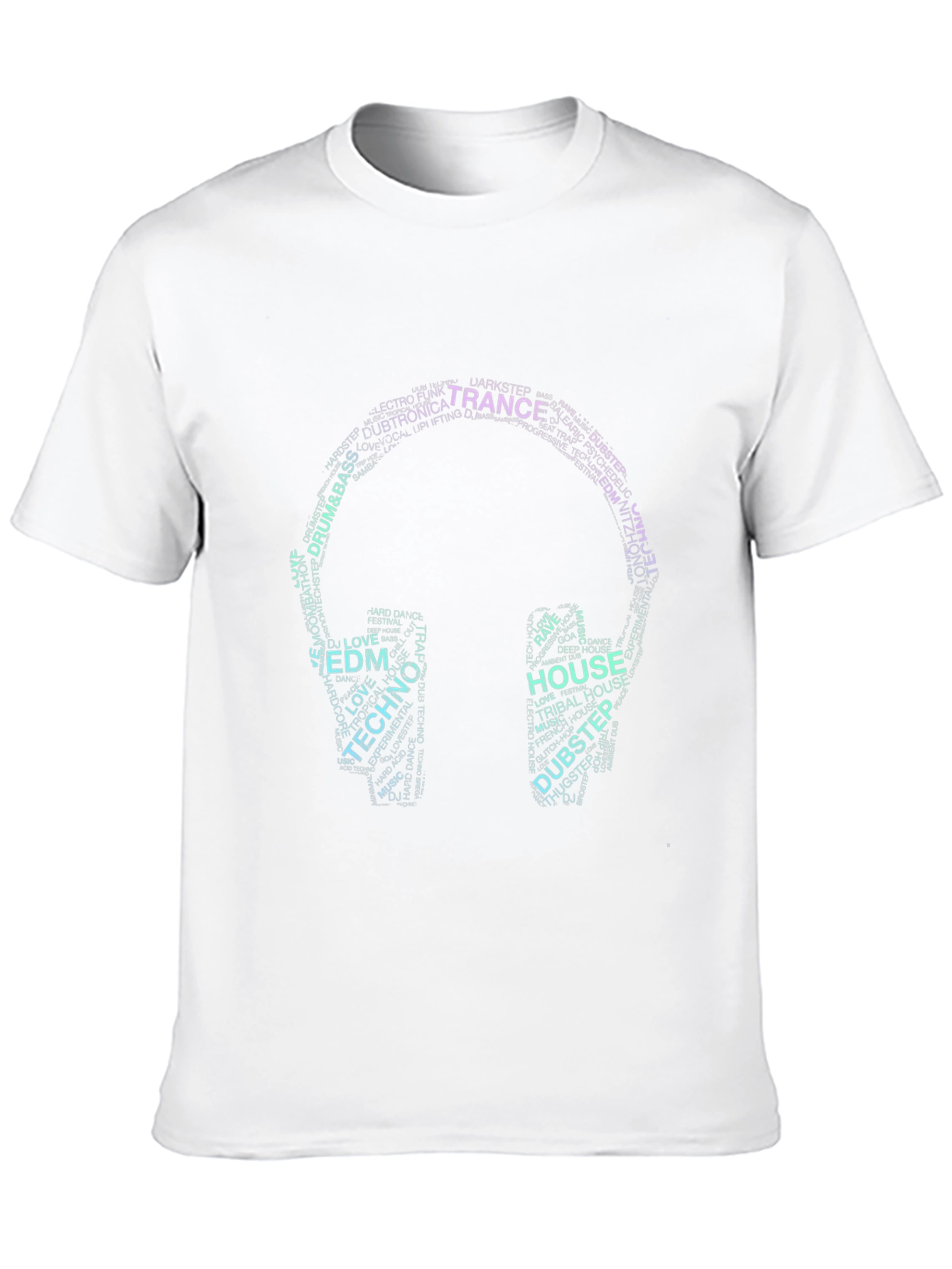 Trance Music Word Art T-Shirt