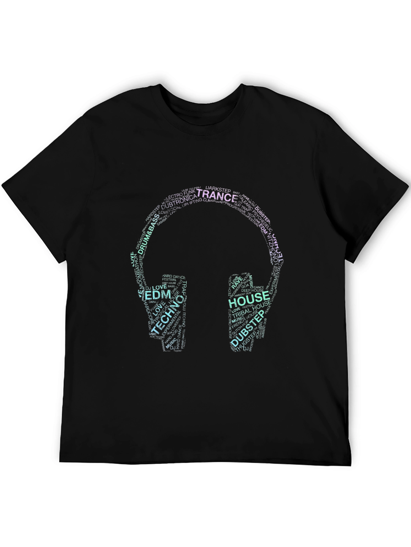 Trance Music Word Art T-Shirt