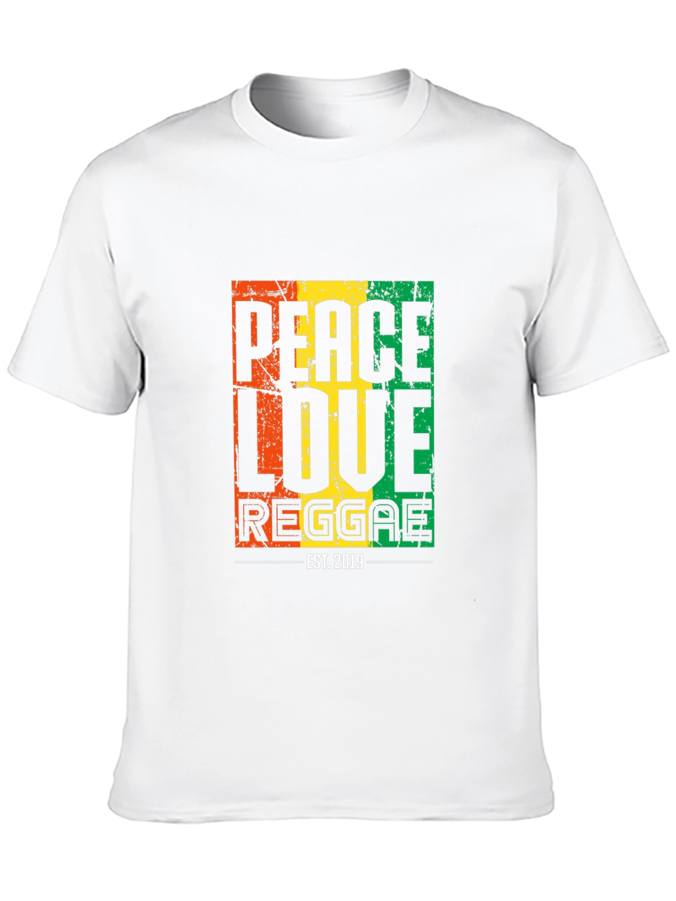 Peace Love Reggae T-Shirt - Est. 2019