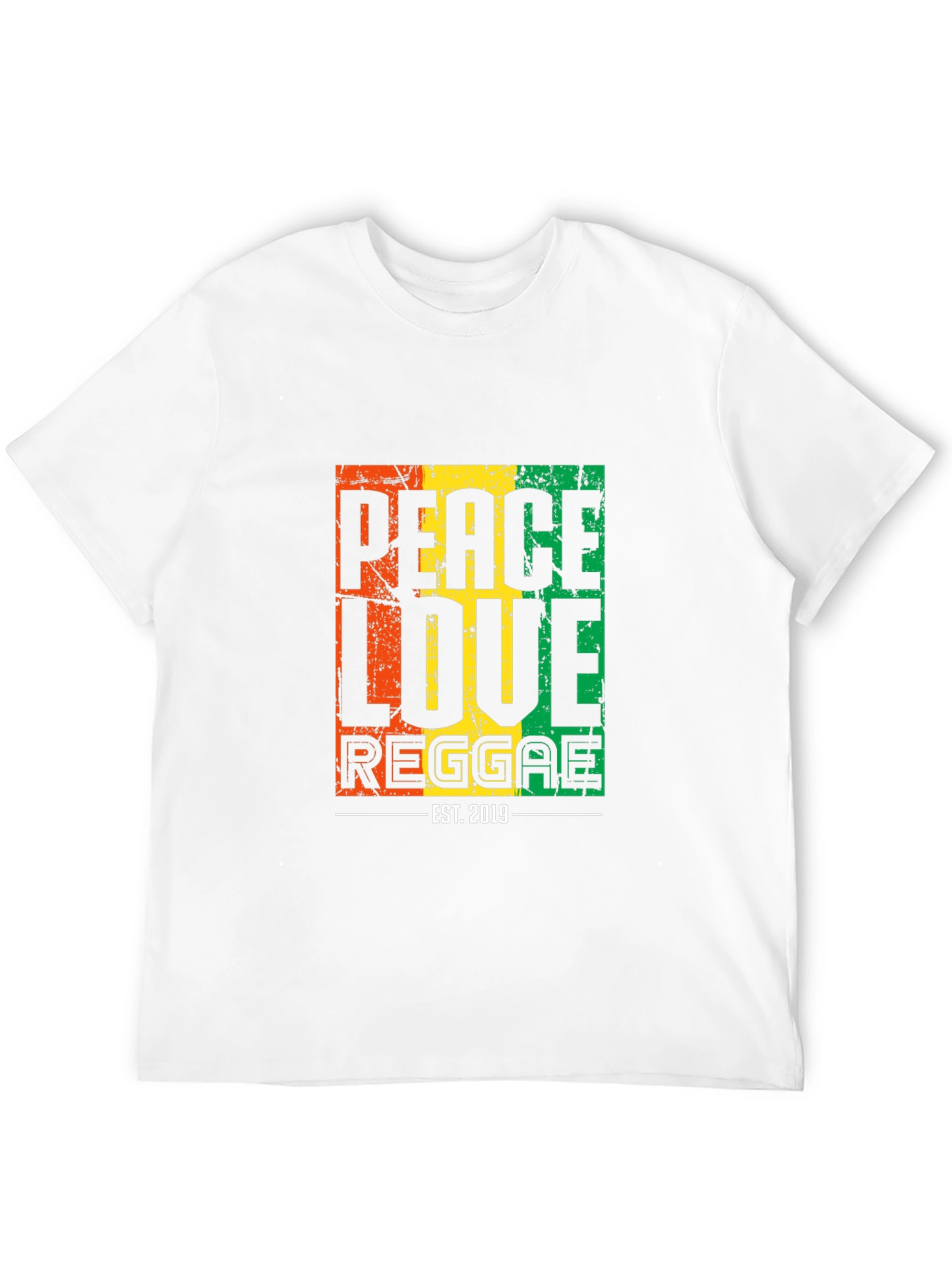 Peace Love Reggae T-Shirt - Est. 2019