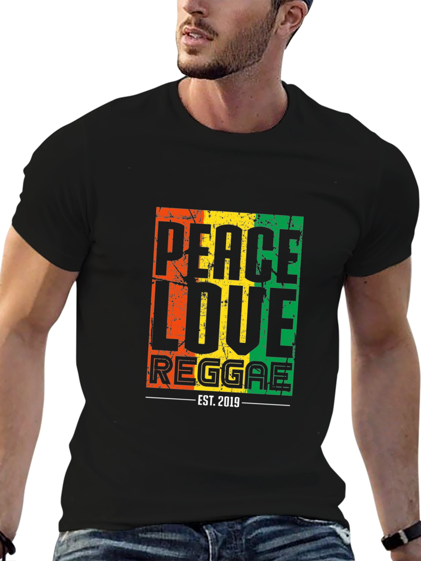 Peace Love Reggae T-Shirt - Est. 2019
