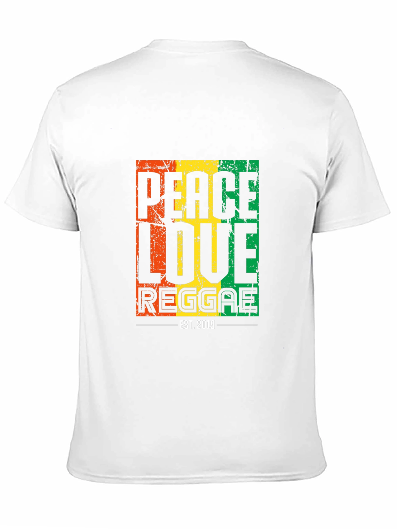 Peace Love Reggae T-Shirt - Est. 2019