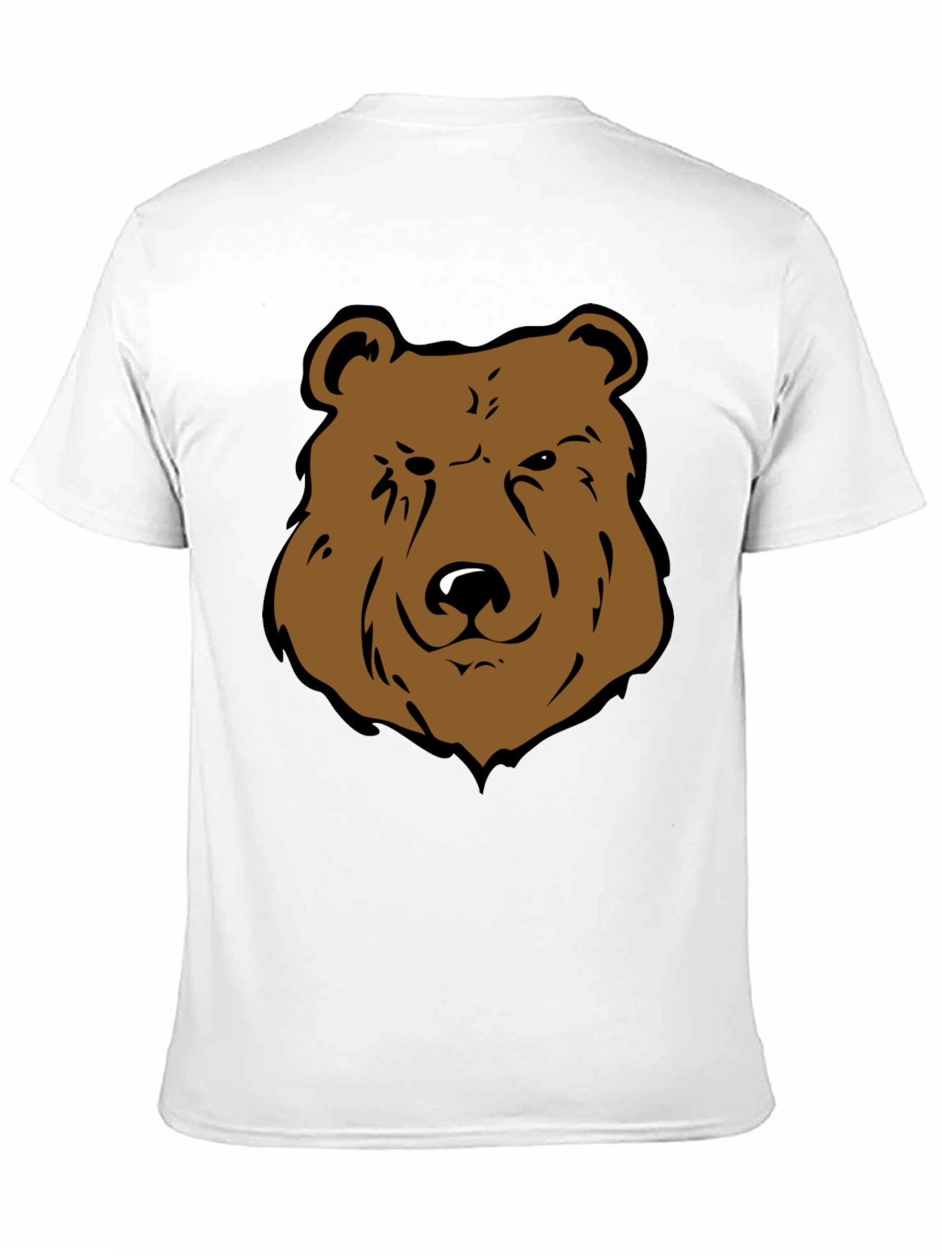 Cool Bear Graphic Tee - Black Cotton T-Shirt