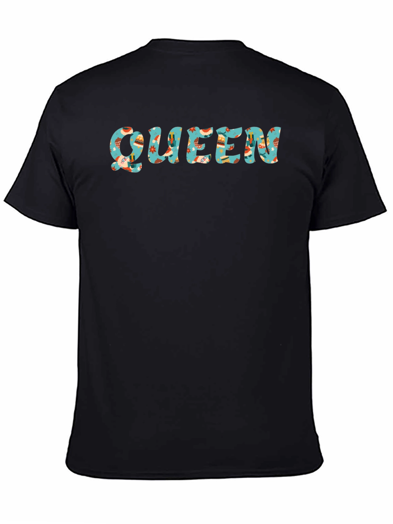 Queen Patterned Graphic Tee - Mens