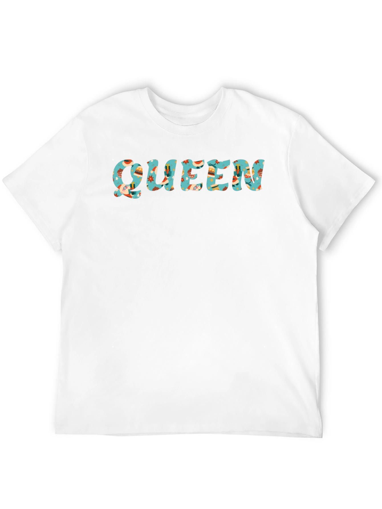 Queen Patterned Graphic Tee - Mens