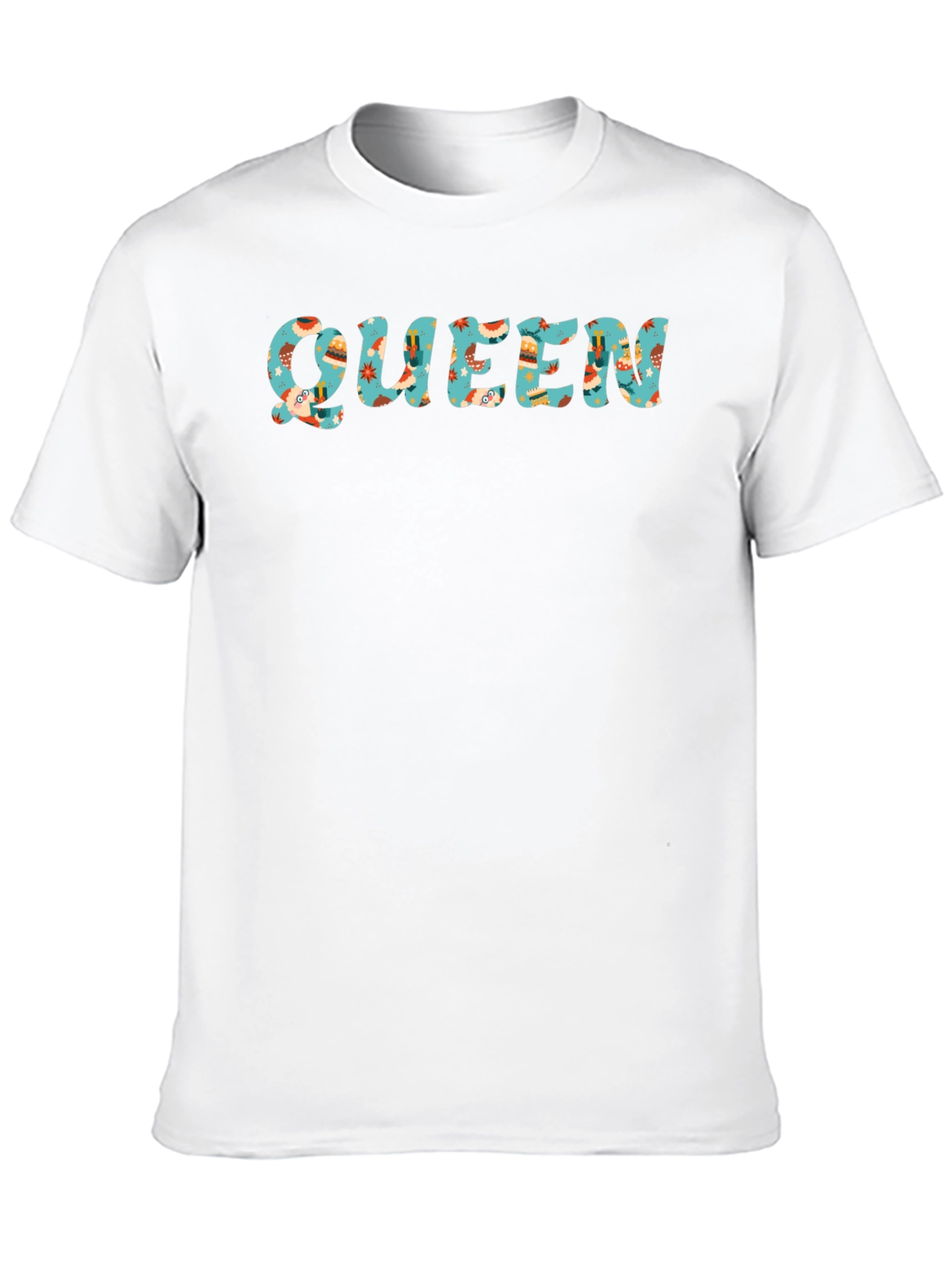 Queen Patterned Graphic Tee - Mens