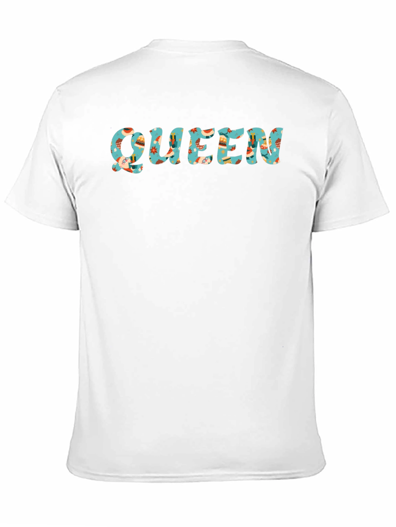 Queen Patterned Graphic Tee - Mens