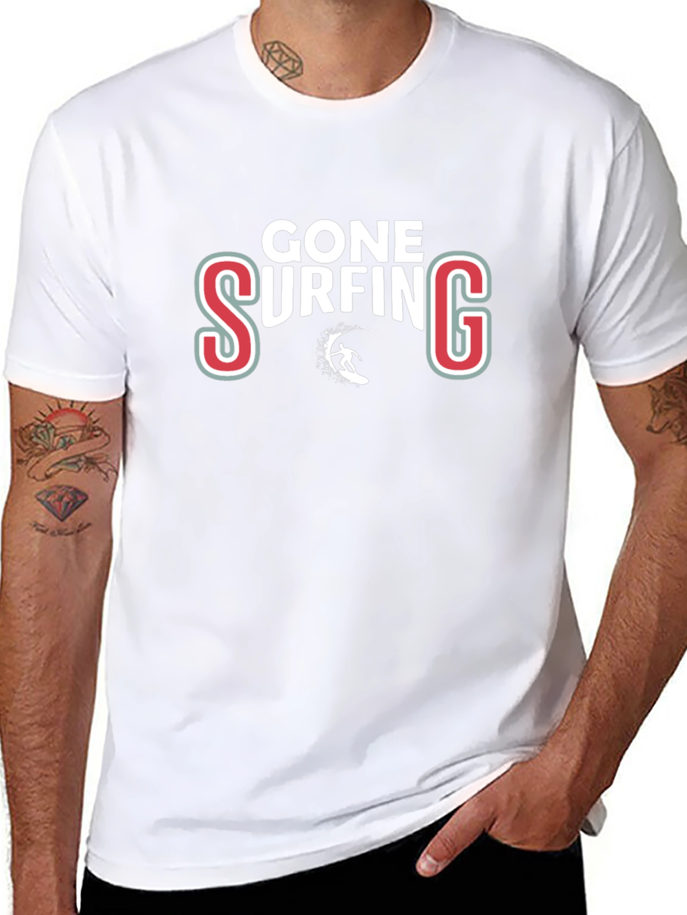 Gone Surfing Graphic Tee