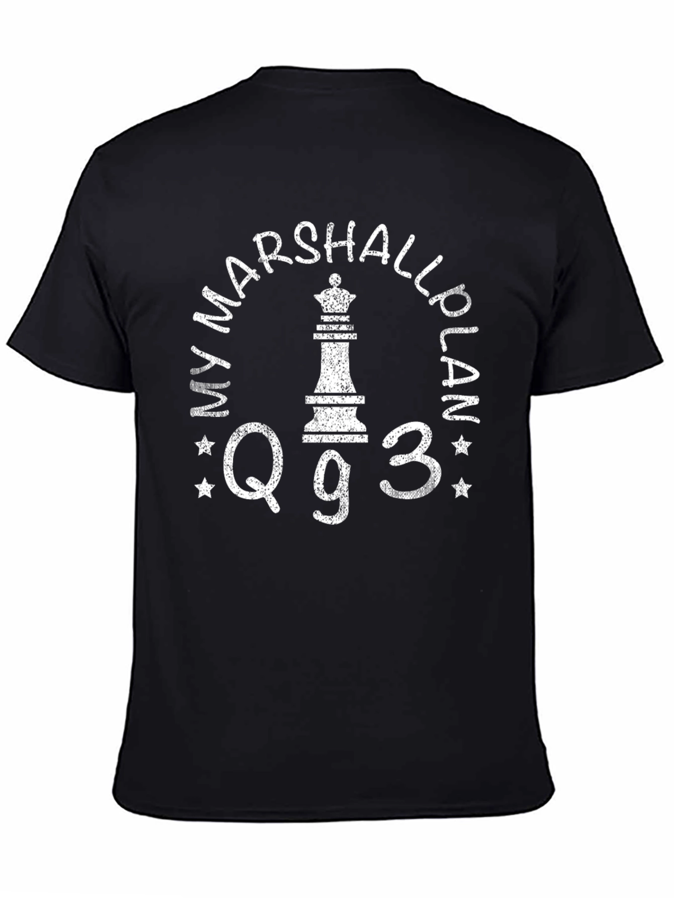 Chess T-Shirt - Marshall Plan Q g3