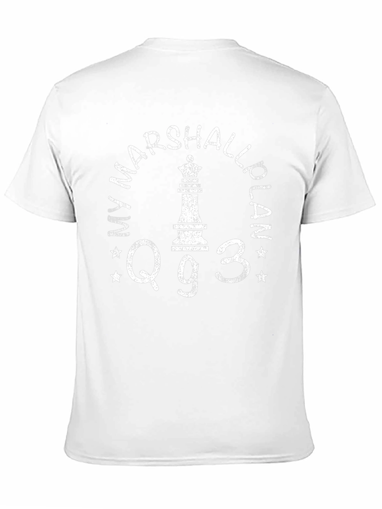 Chess T-Shirt - Marshall Plan Q g3