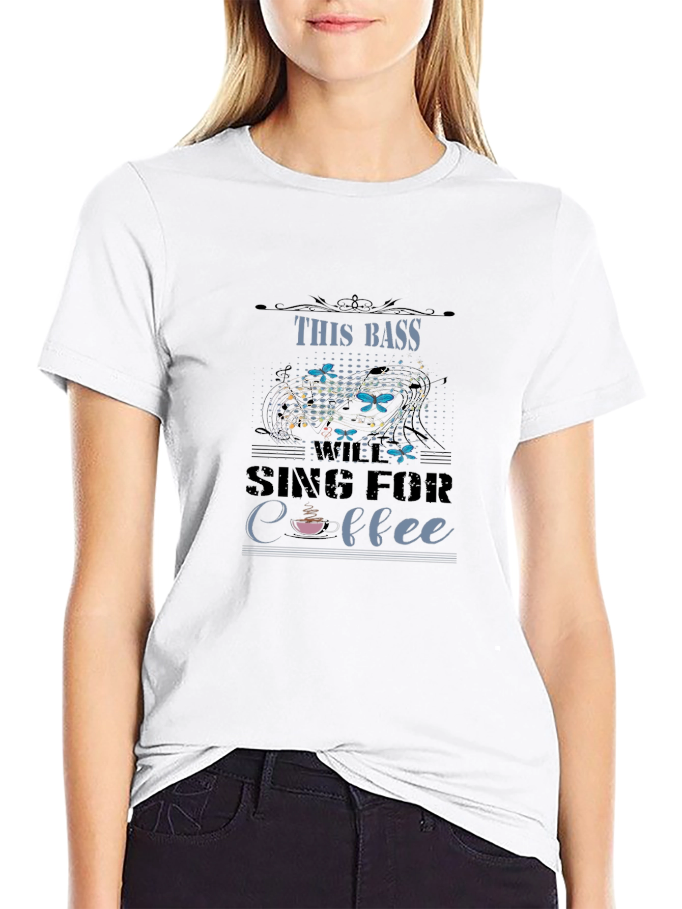 This Bass Sing For Coffee T-Shirt