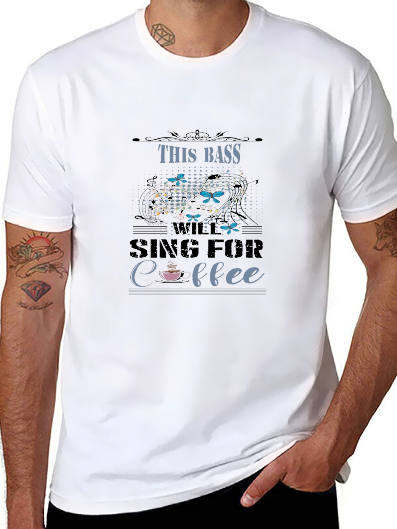 This Bass Sing For Coffee T-Shirt