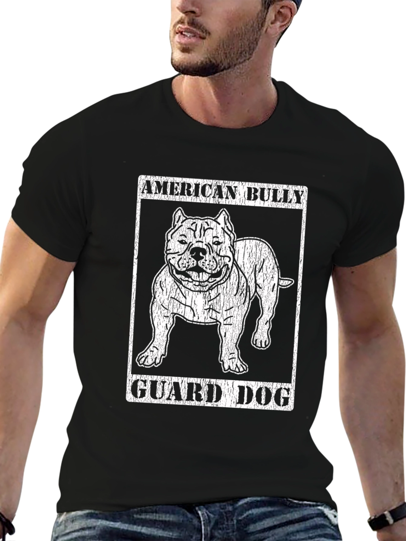 American Bully Guard Dog Graphic Tee