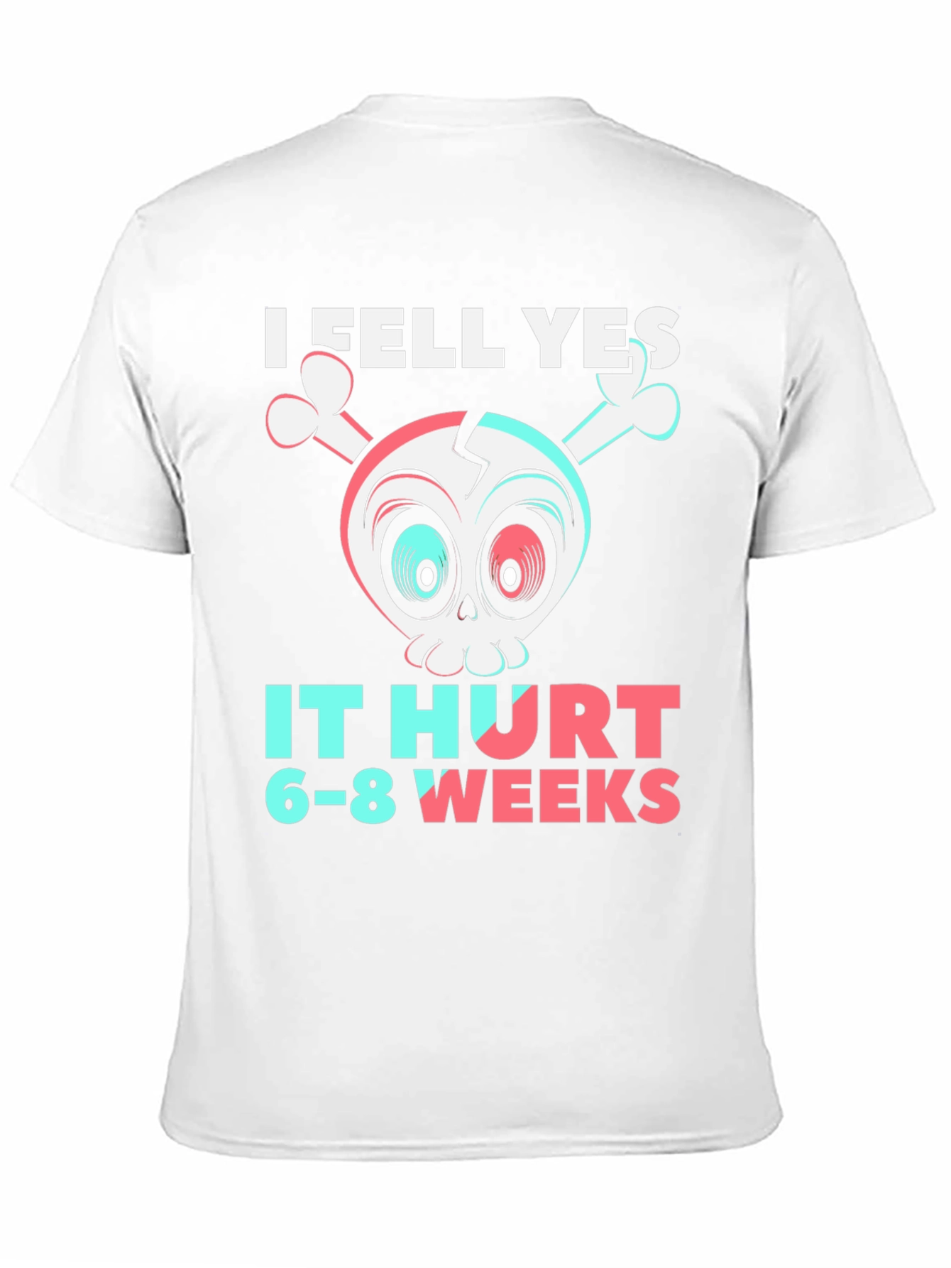 I Fell Yes Broken Bones Humor T-Shirt