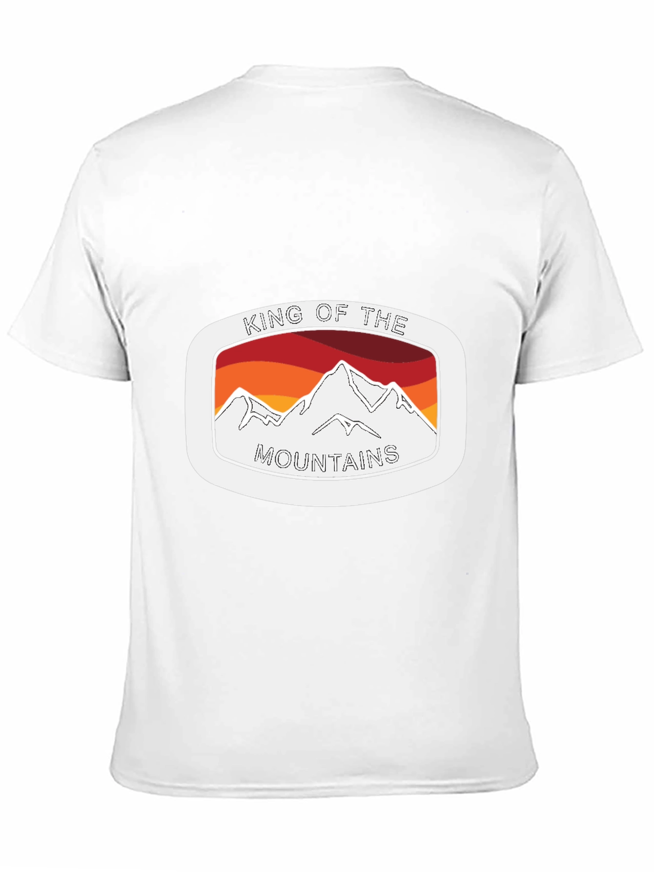 King of the Mountains Graphic Tee - Black