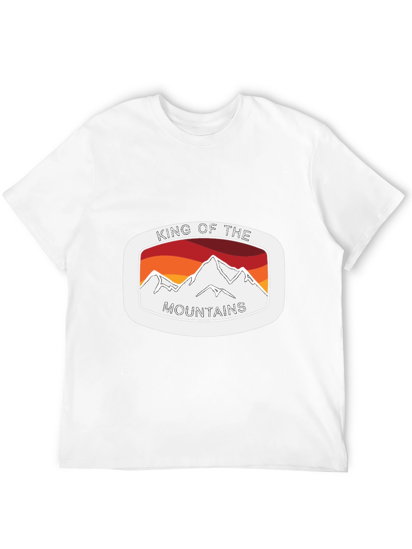 King of the Mountains Graphic Tee - Black