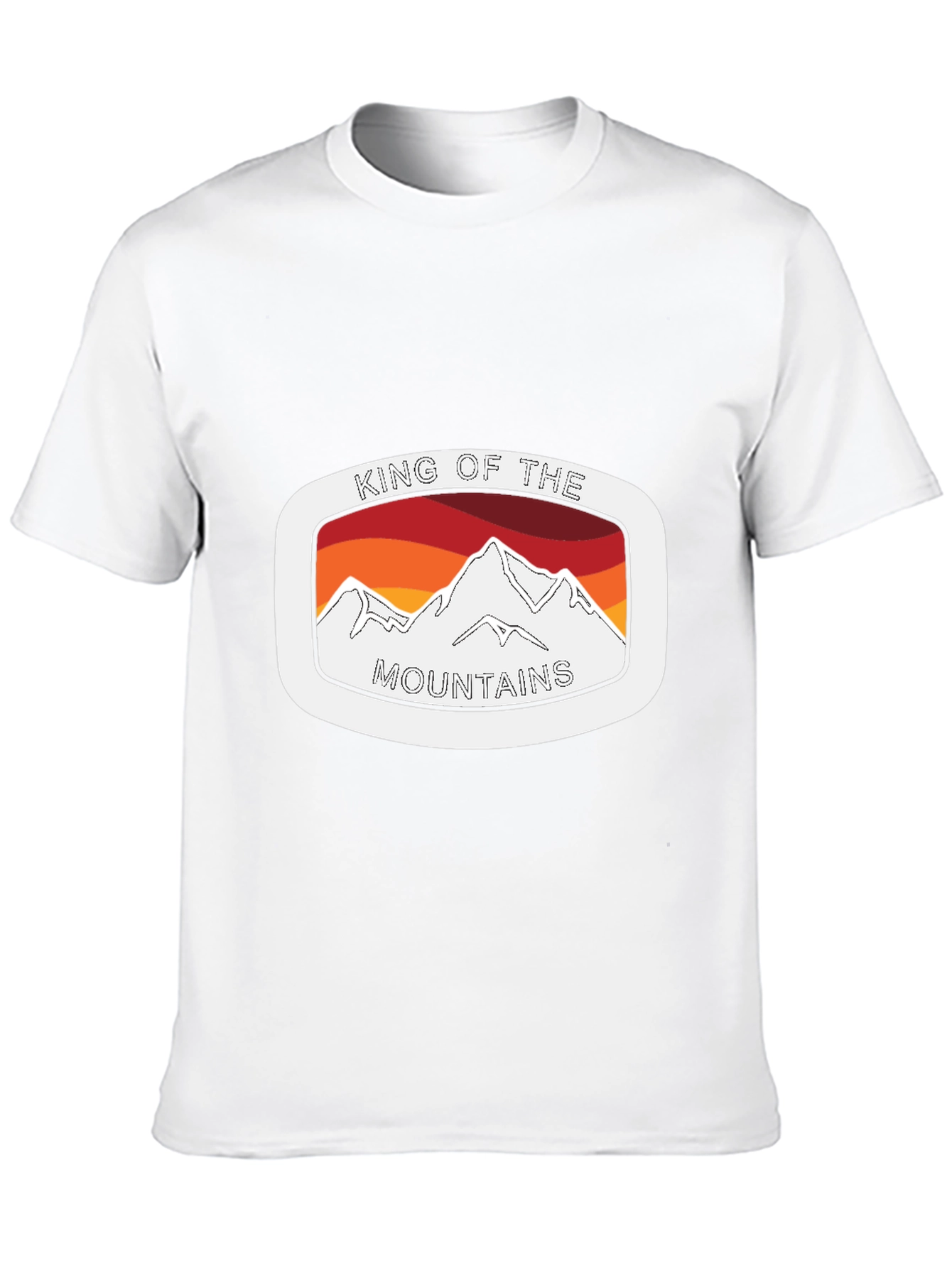 King of the Mountains Graphic Tee - Black