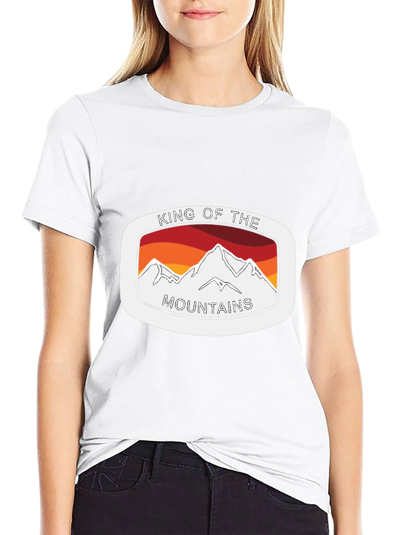 King of the Mountains Graphic Tee - Black