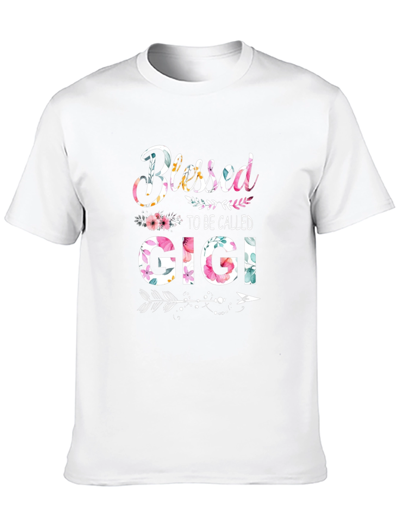 Blessed to be Called GiGi Floral T-Shirt