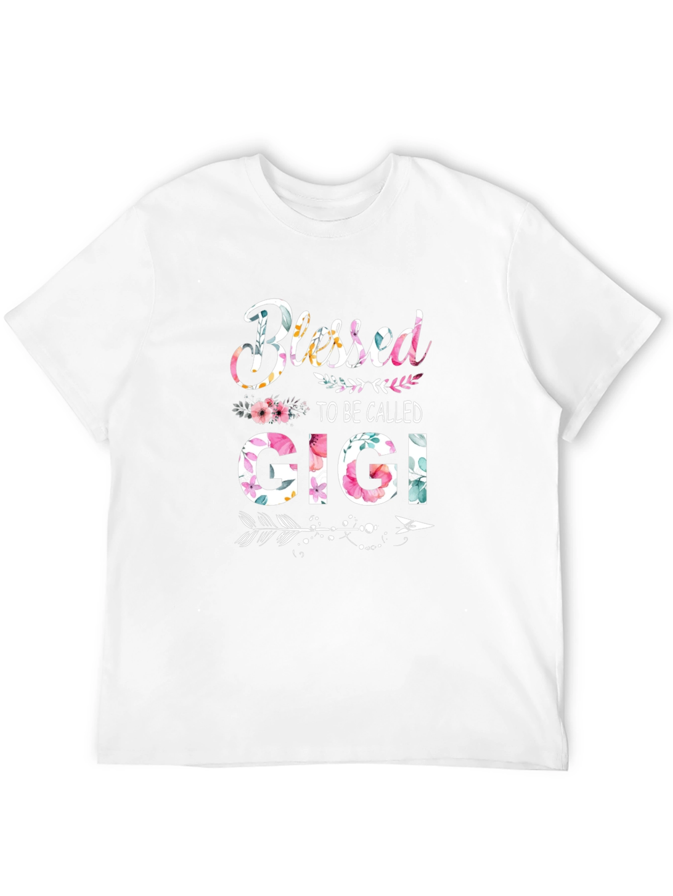 Blessed to be Called GiGi Floral T-Shirt