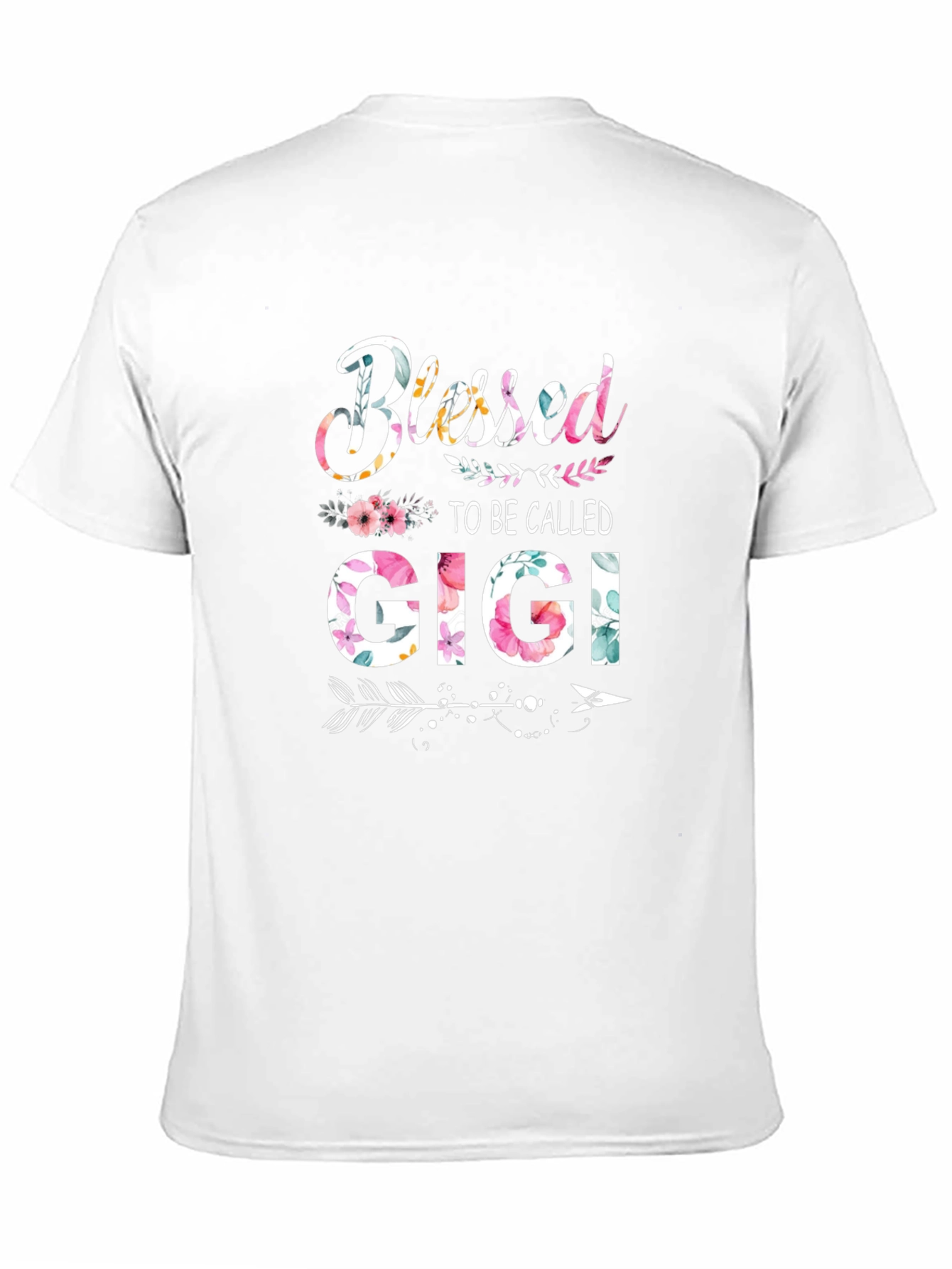 Blessed to be Called GiGi Floral T-Shirt