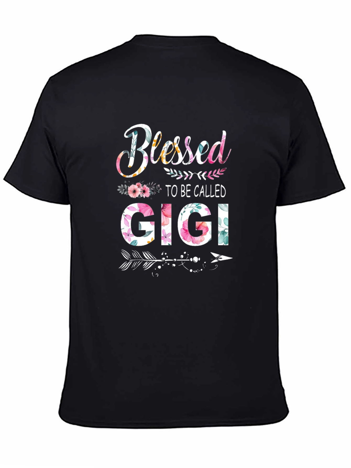 Blessed to be Called GiGi Floral T-Shirt