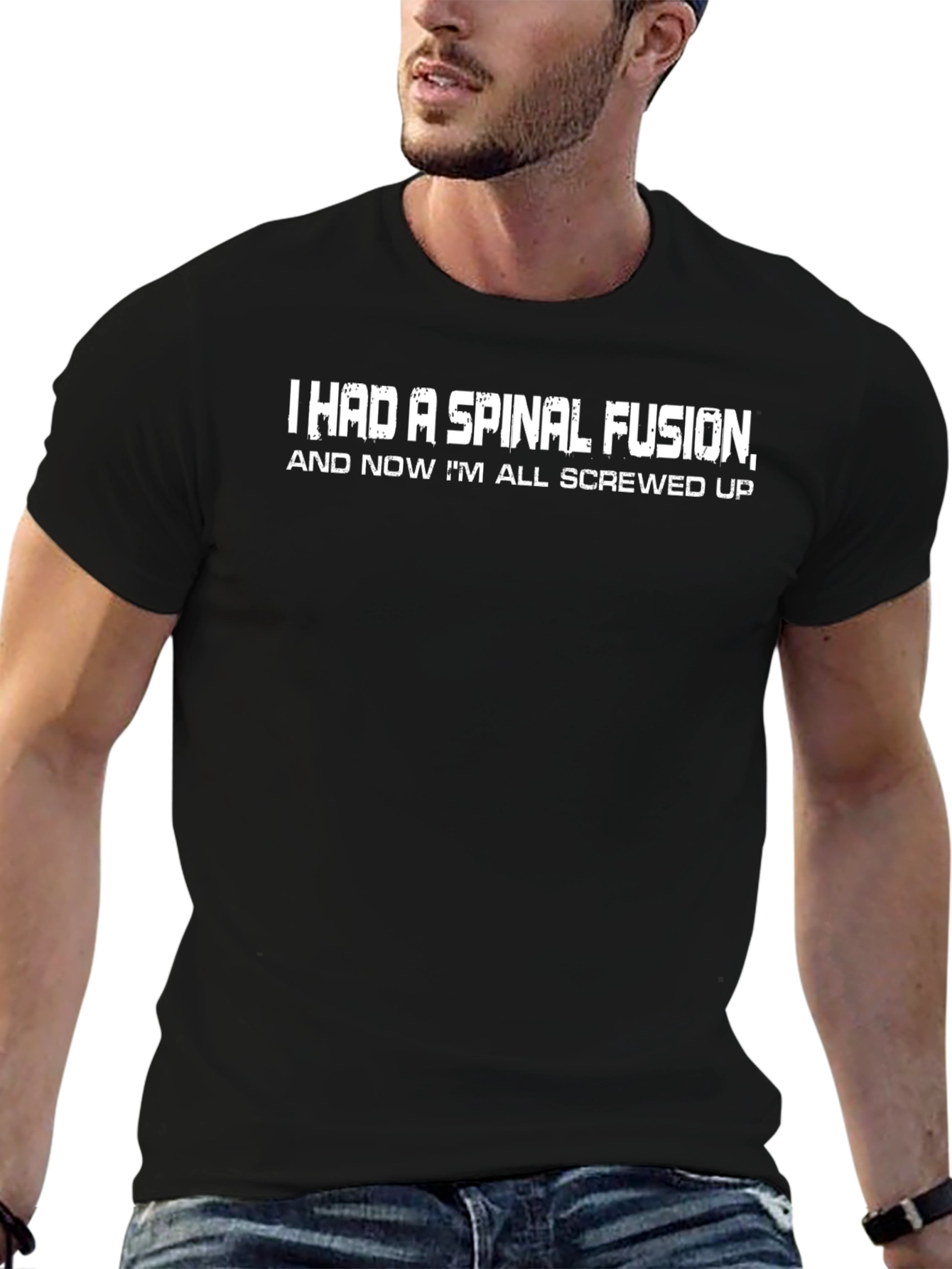 Spinal Fusion Funny T-Shirt - All Screwed Up