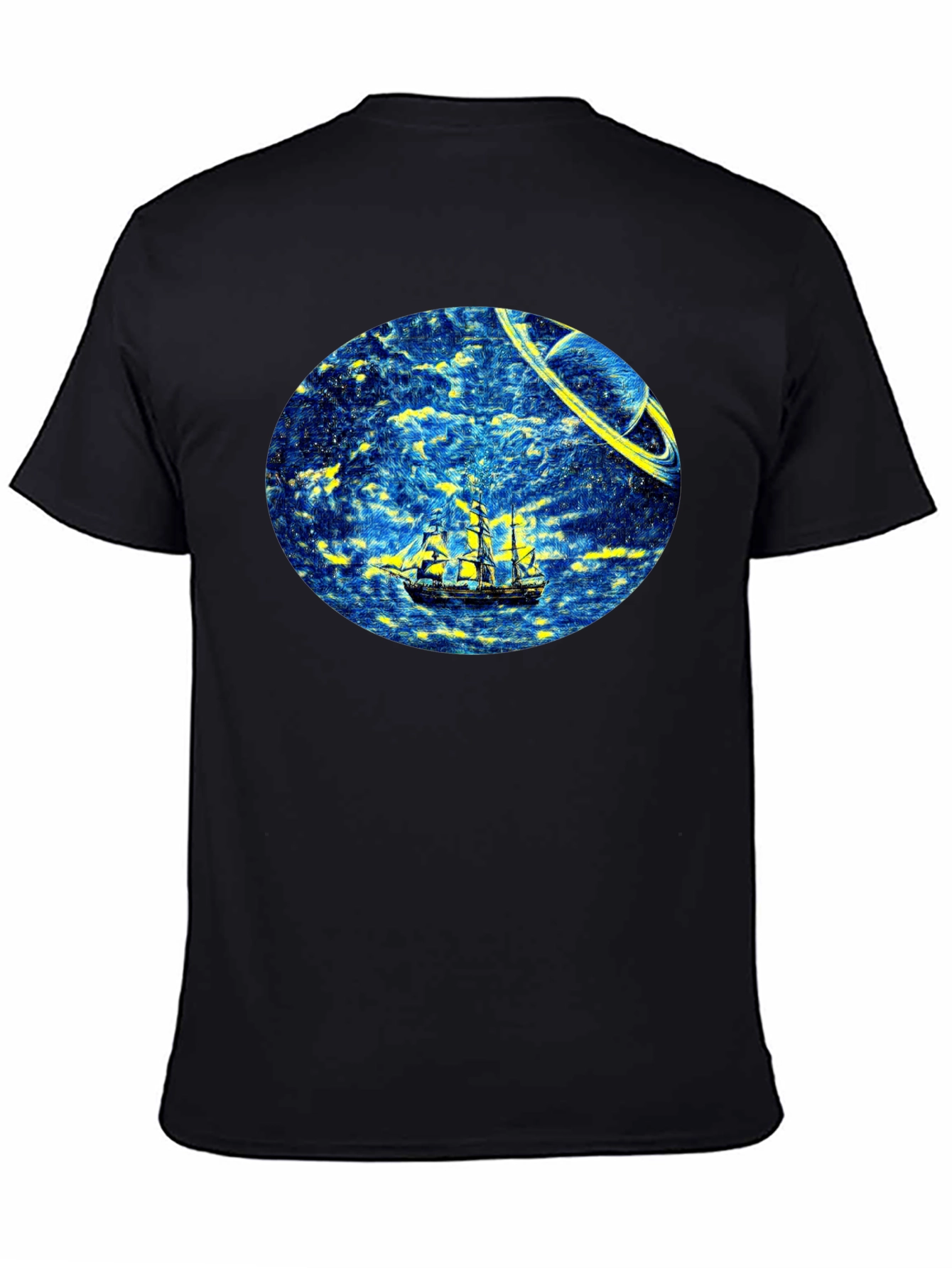 Space Sailing T-Shirt - Unique Graphic Tee
