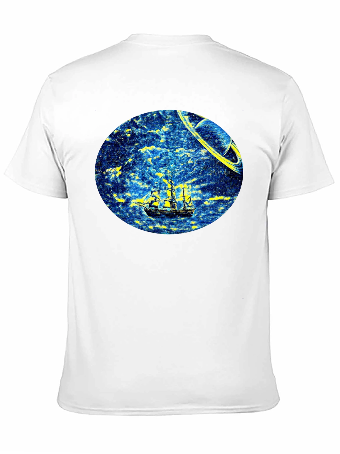 Space Sailing T-Shirt - Unique Graphic Tee