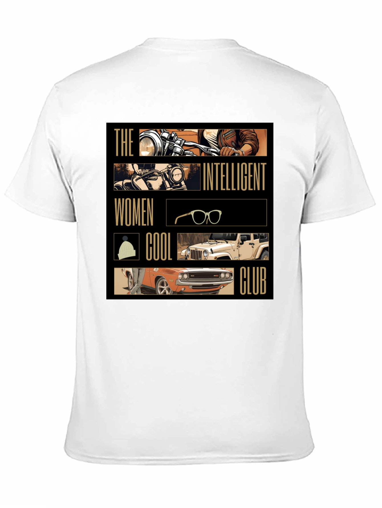 Intelligent Women Cool Club Black T-Shirt