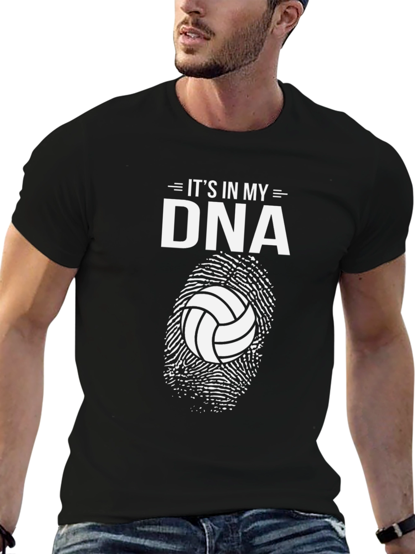 Volleyball DNA T-Shirt - Sport Fan Tee