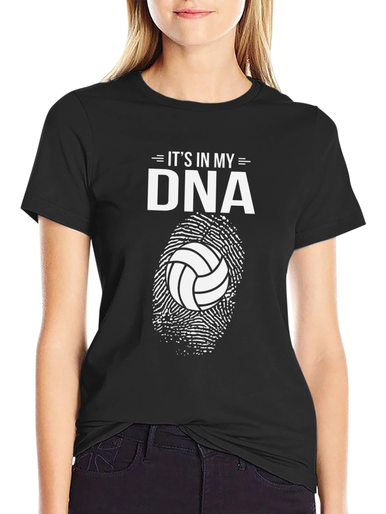 Volleyball DNA T-Shirt - Sport Fan Tee