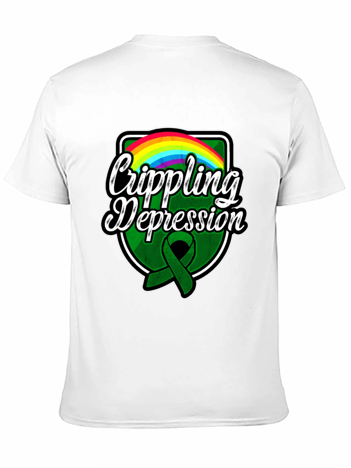 Crippling Depression Awareness Graphic T-Shirt