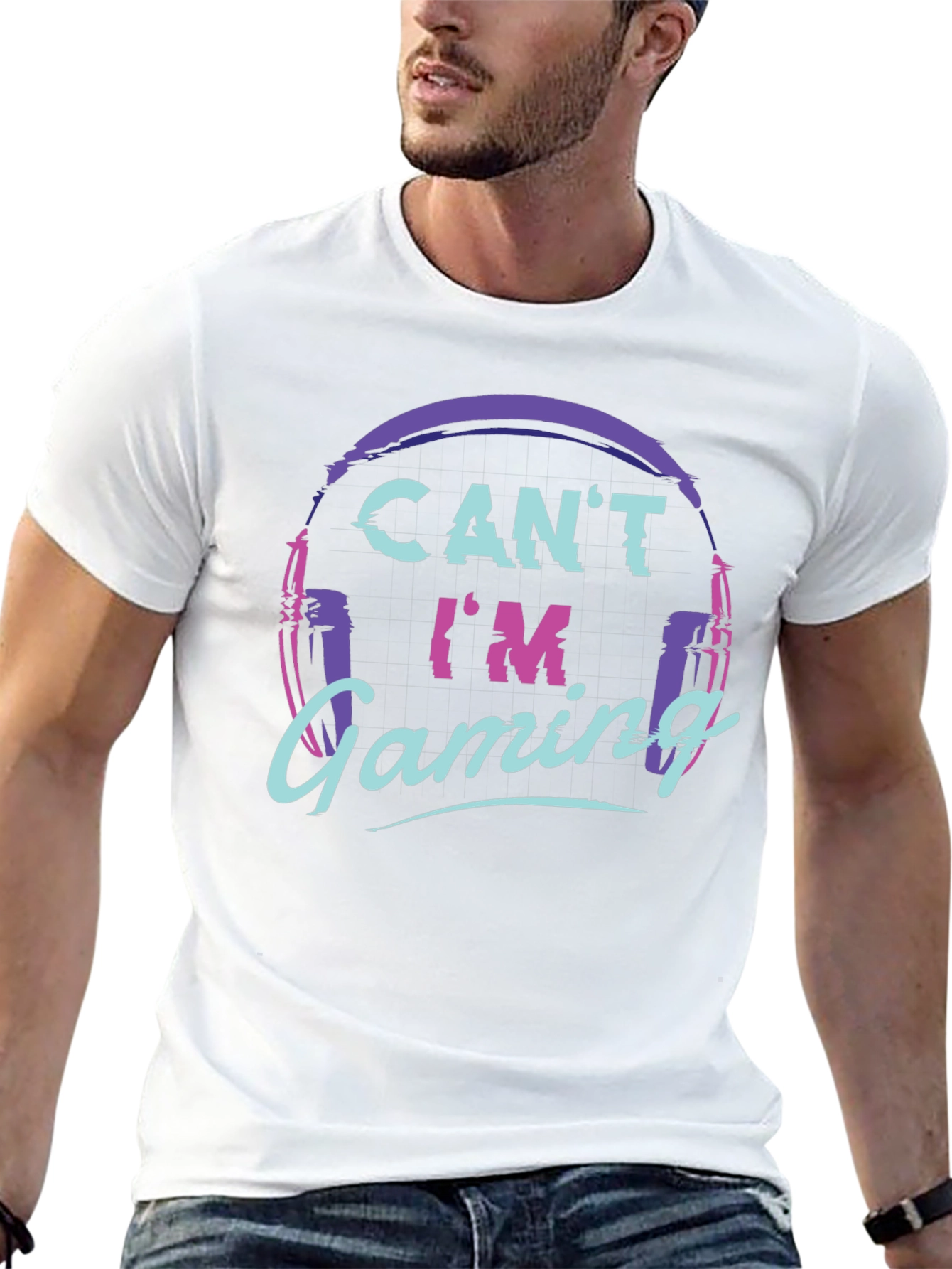 Cant Im Gaming T-Shirt