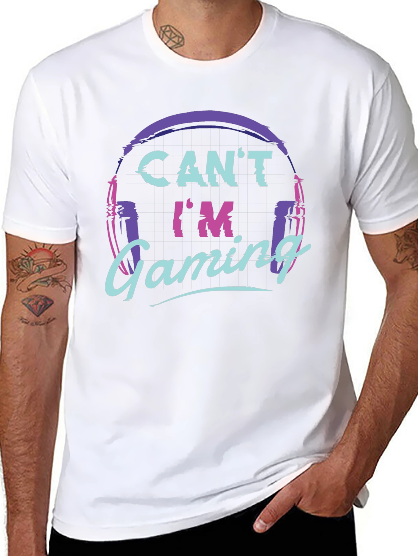 Cant Im Gaming T-Shirt
