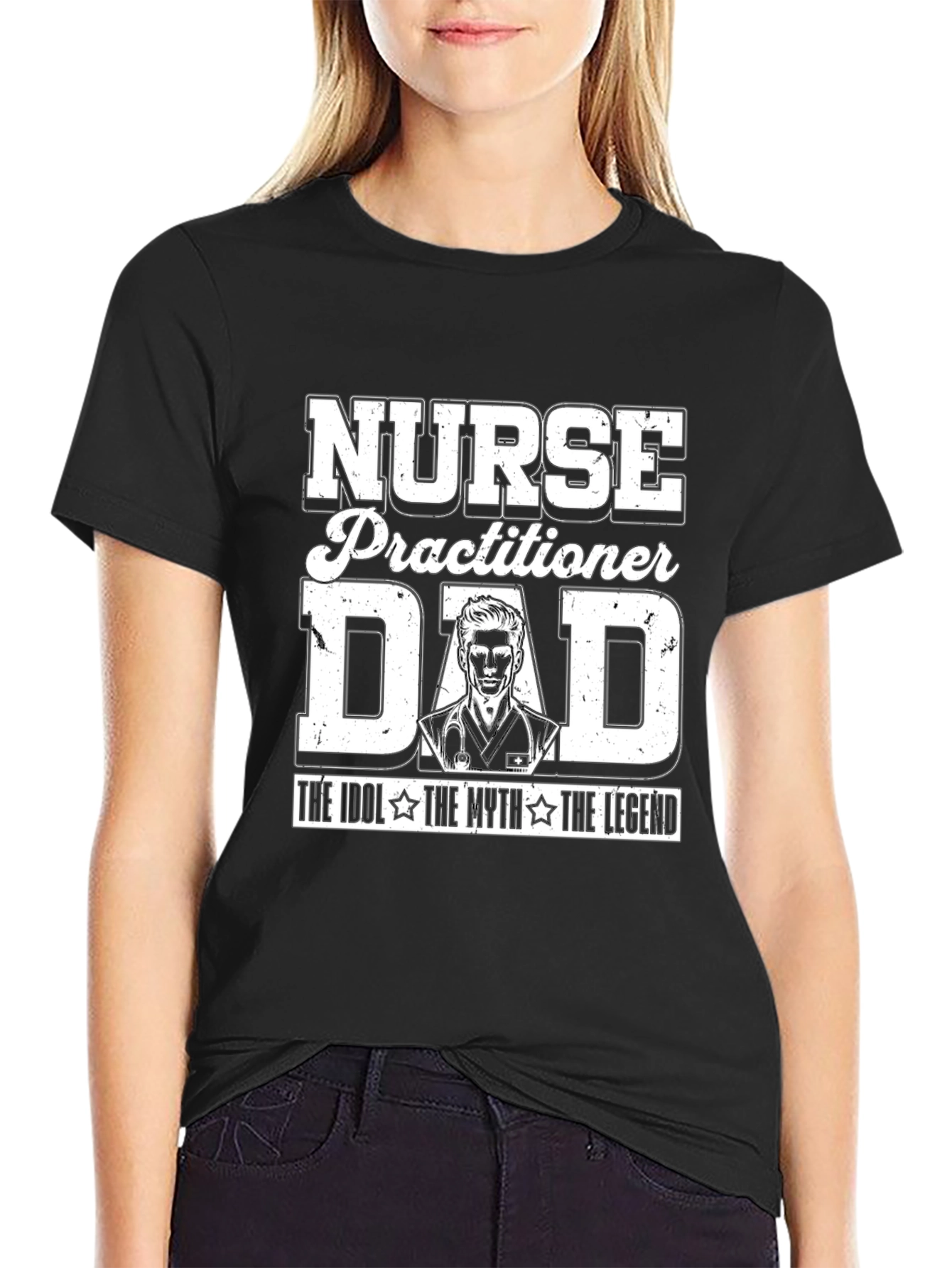Nurse Practitioner Dad T-Shirt