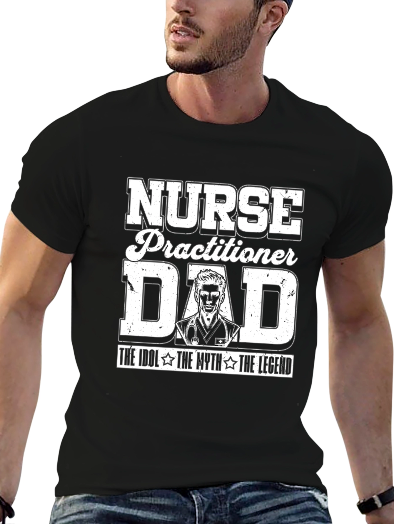 Nurse Practitioner Dad T-Shirt