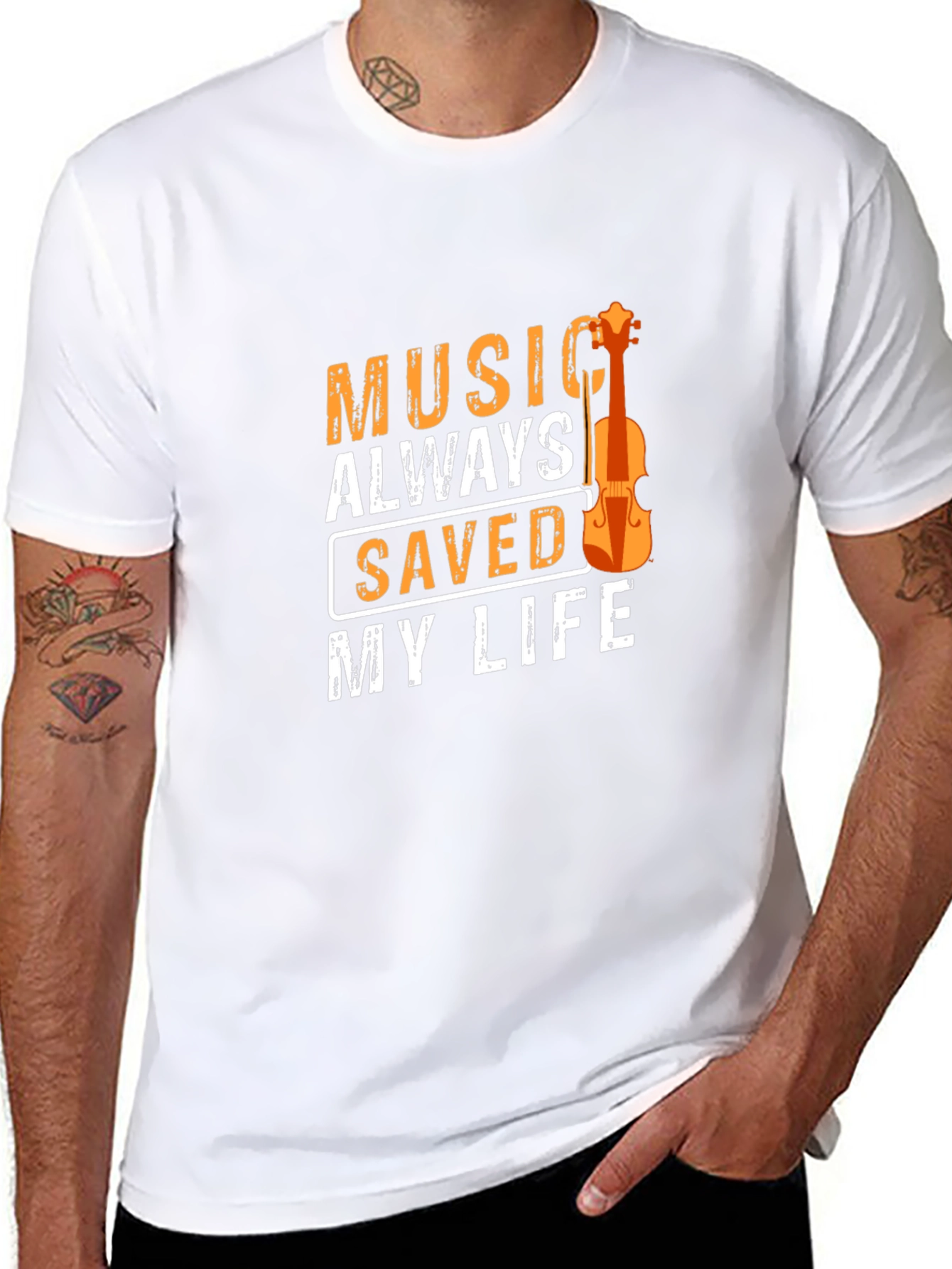 Music Saved My Life T-Shirt