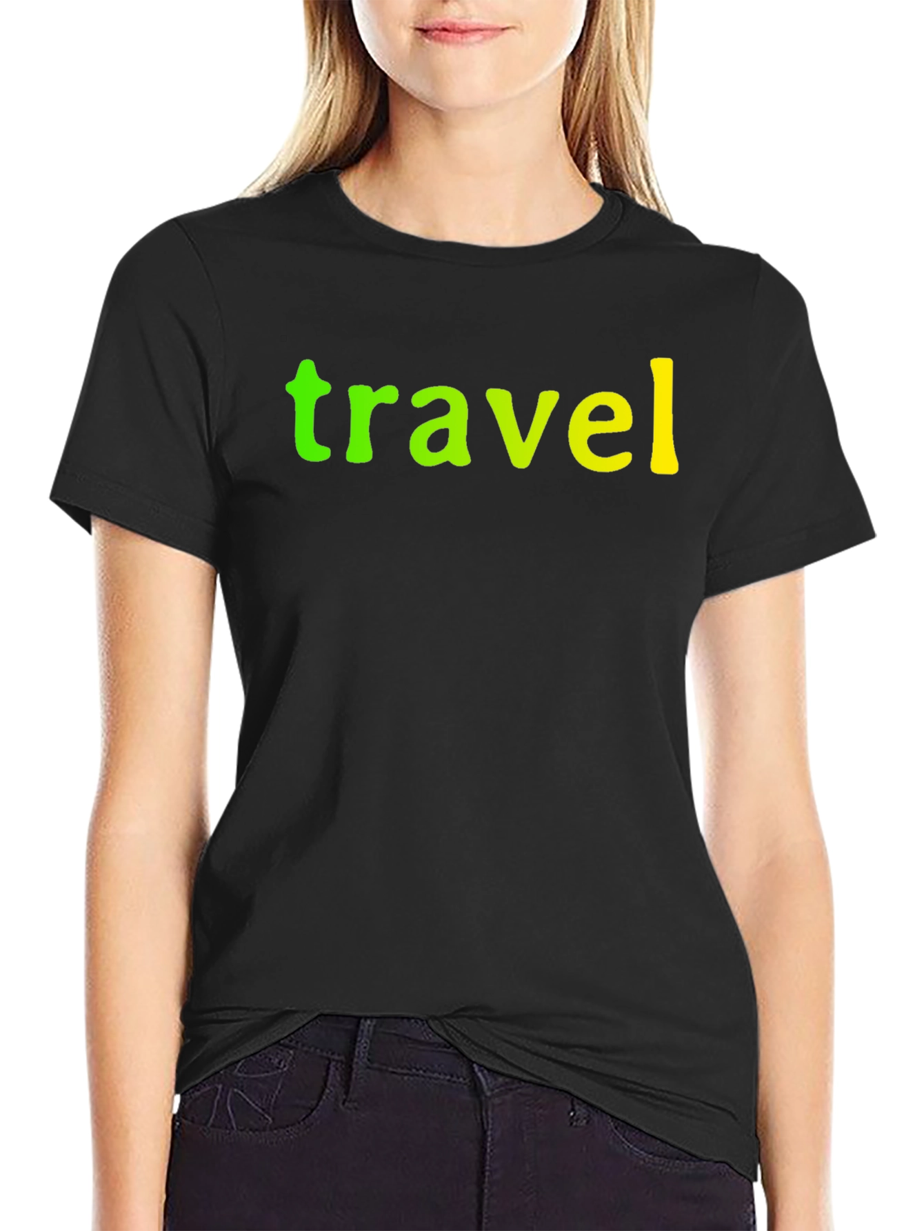Travel Graphic Tee - Black