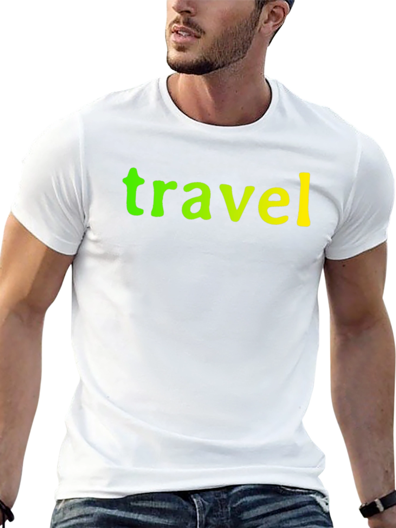 Travel Graphic Tee - Black