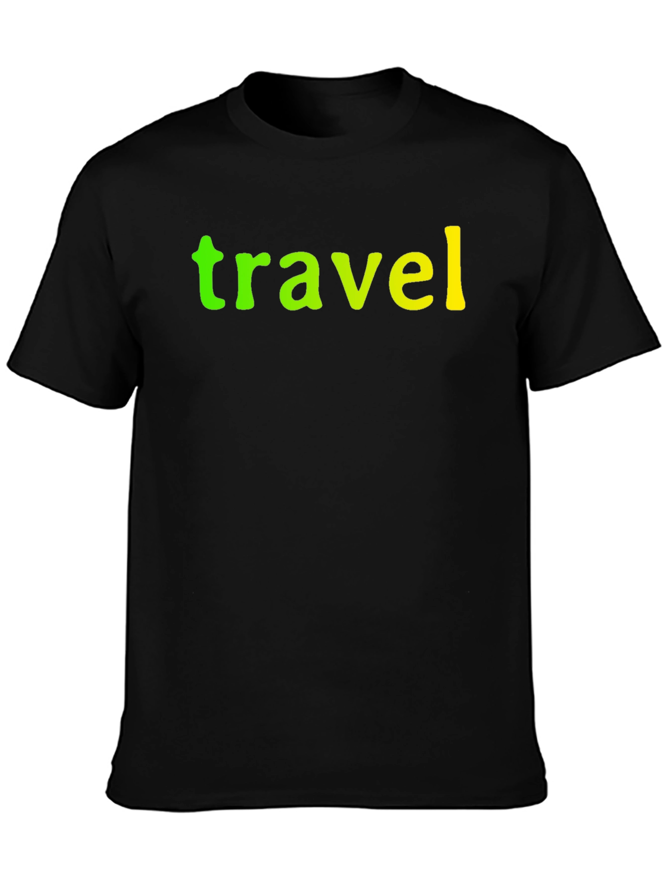 Travel Graphic Tee - Black