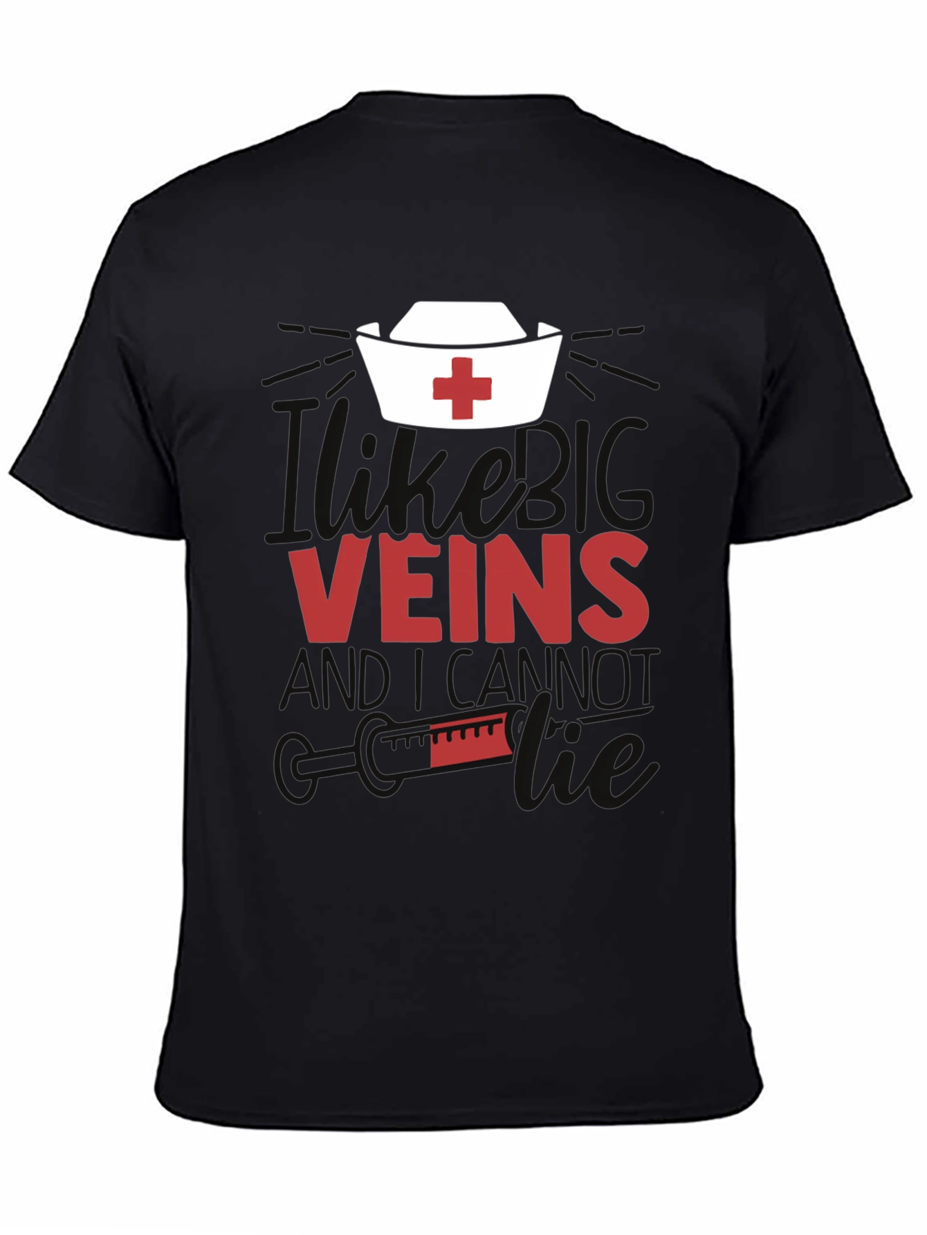 Funny Nurse Vein T-Shirt - Medical Humor Tee
