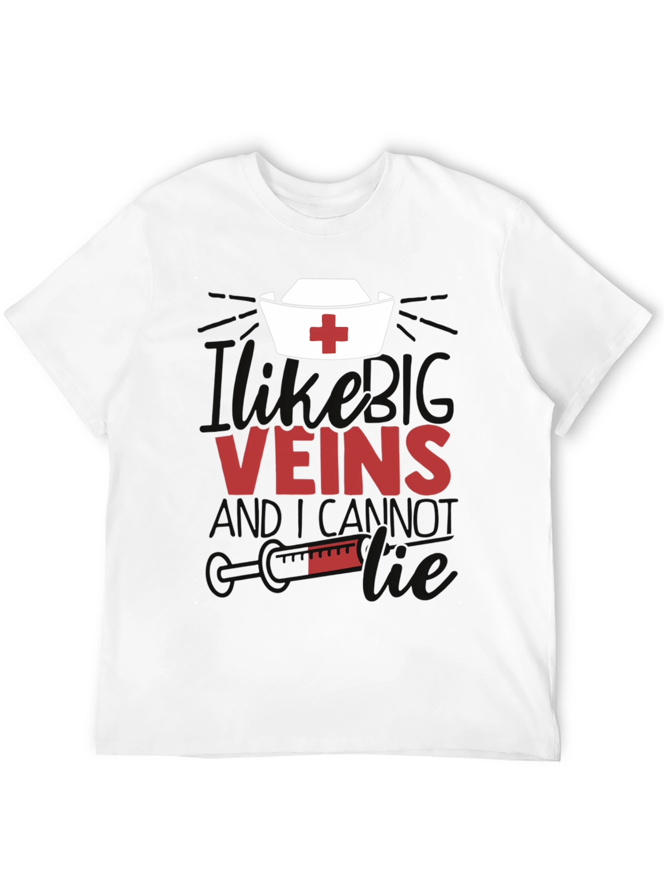 Funny Nurse Vein T-Shirt - Medical Humor Tee