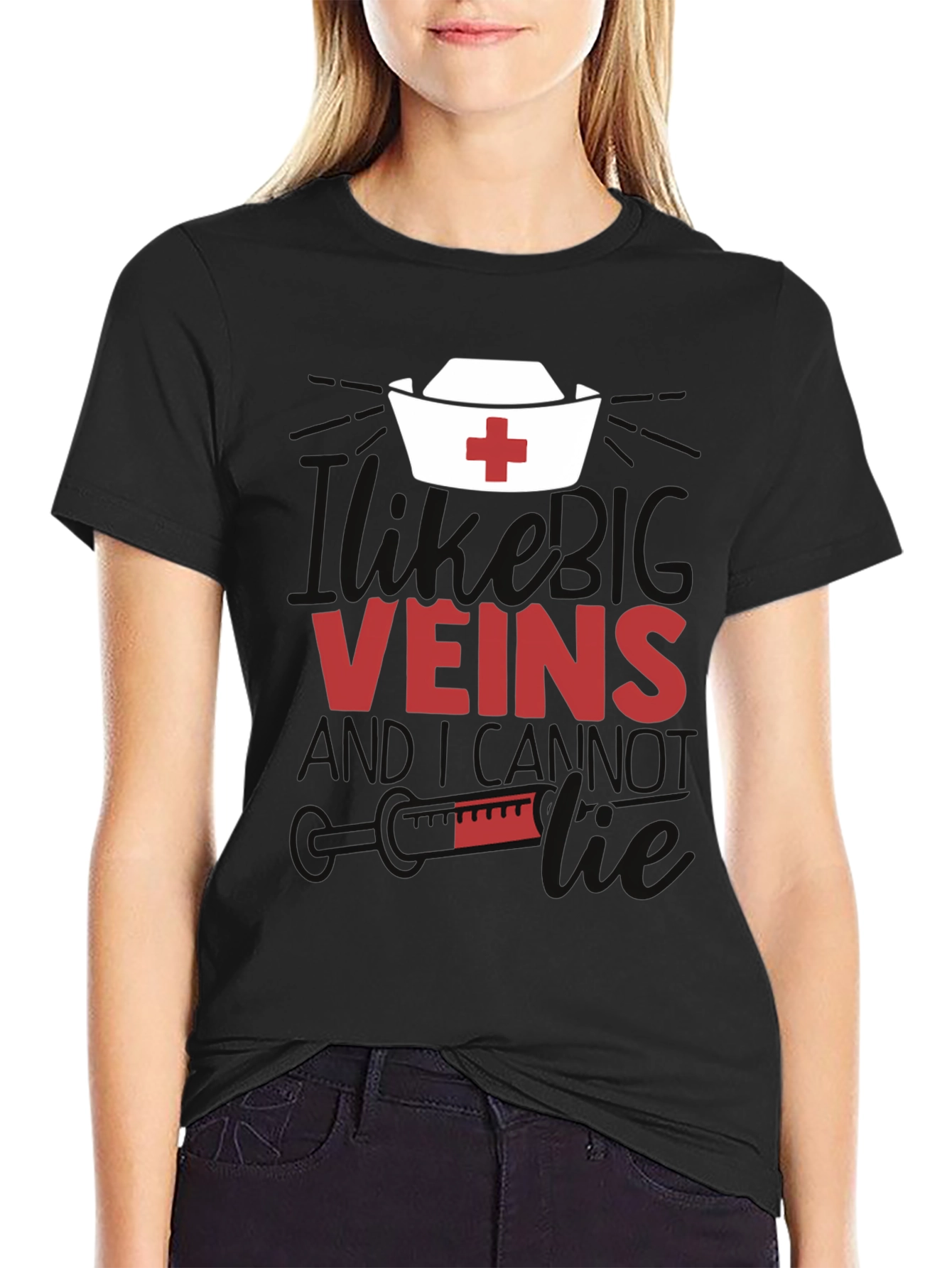 Funny Nurse Vein T-Shirt - Medical Humor Tee
