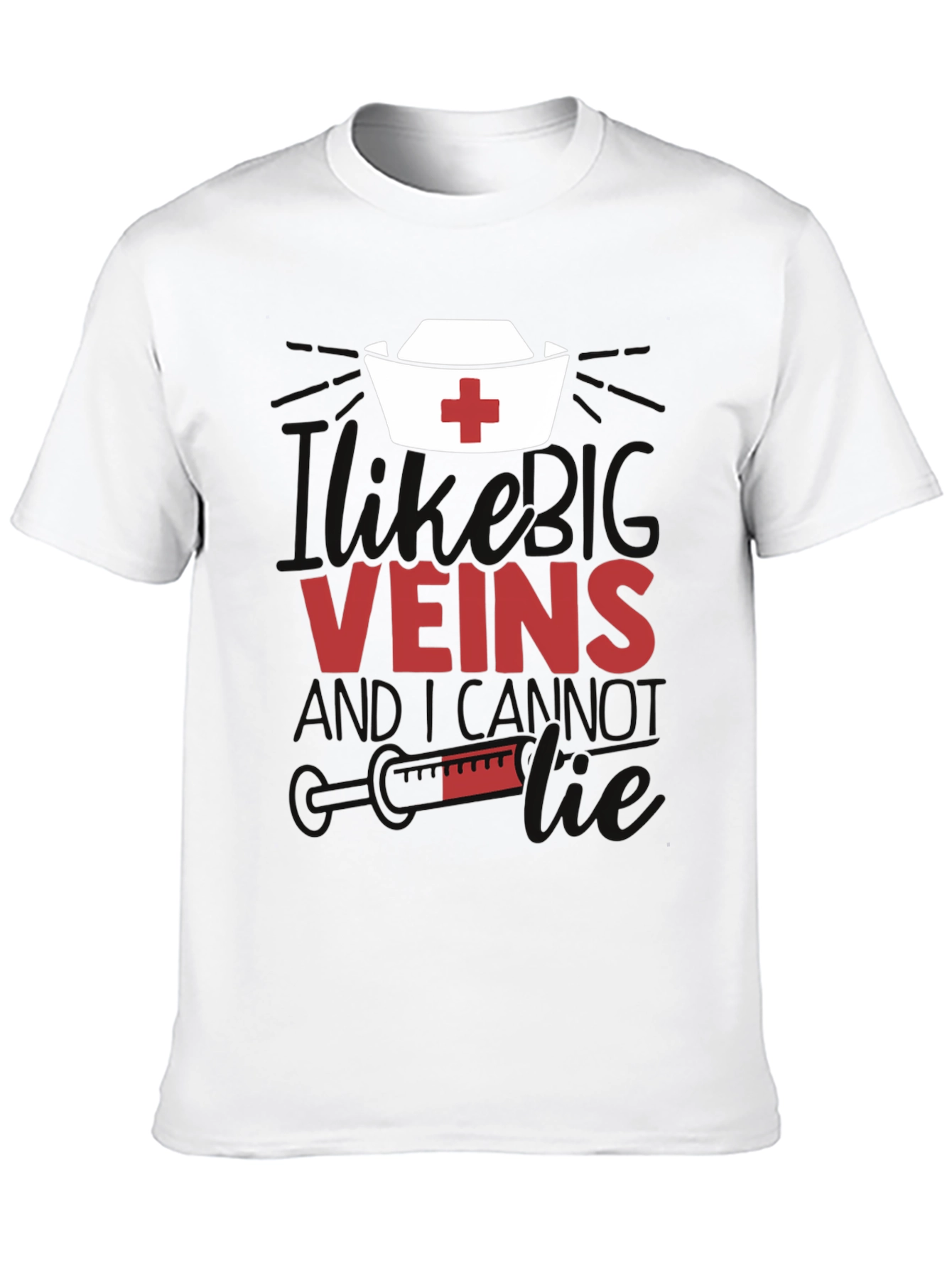 Funny Nurse Vein T-Shirt - Medical Humor Tee