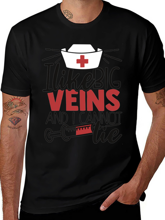 Funny Nurse Vein T-Shirt - Medical Humor Tee