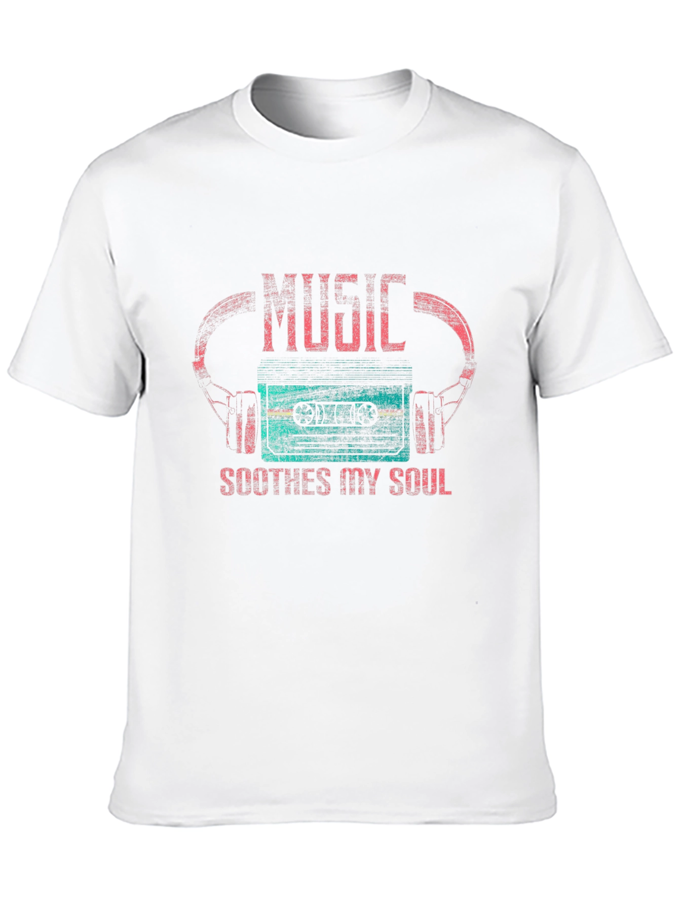 Music Soothes Soul Graphic T-Shirt